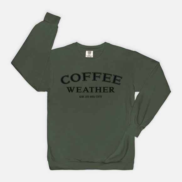 Coffee Weather Comfort Crewneck
